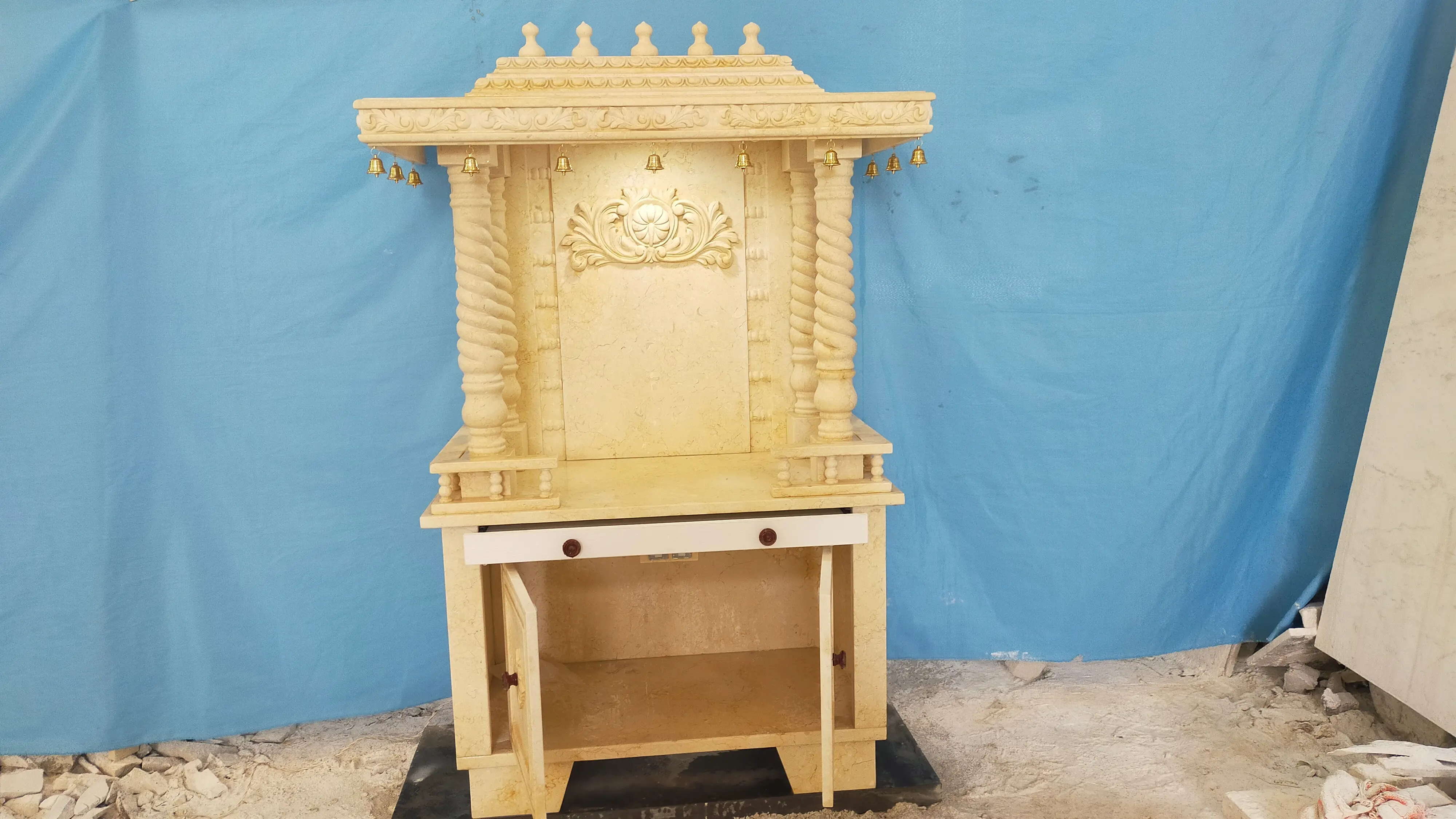 Egyptian Beige Buddha Niche