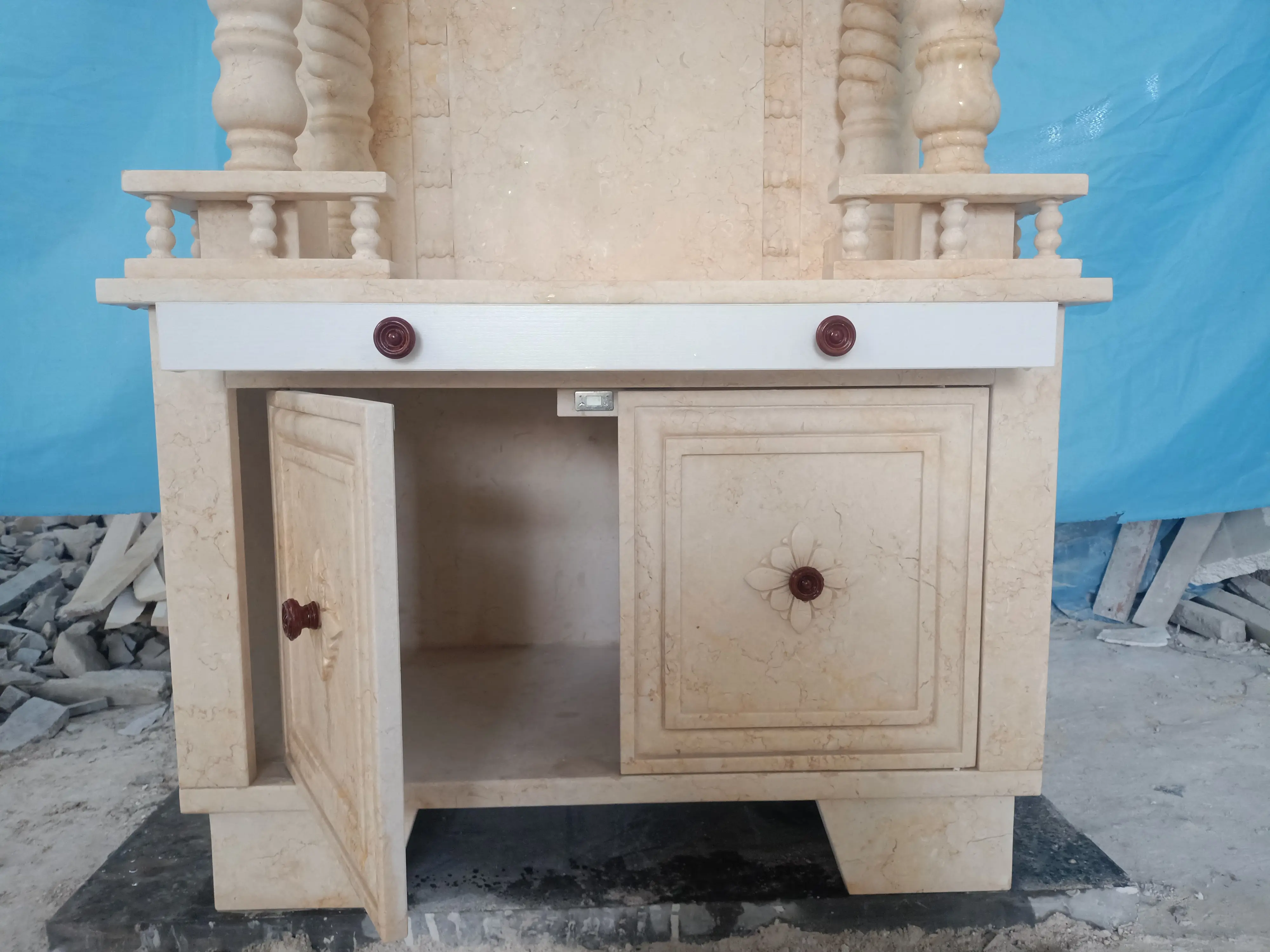 Egyptian Beige Buddha Niche - Image 4